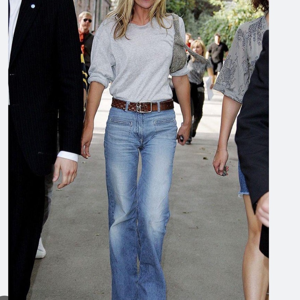 Chloe Light Blue Flare Jeans - Picture 2 of 7